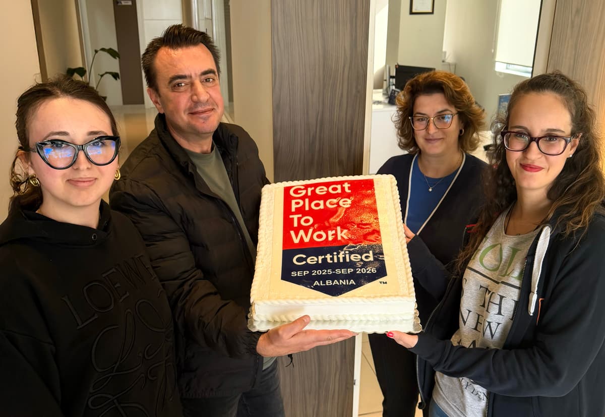 EMANTE merr Certifikimin Great Place To Work™ 2025